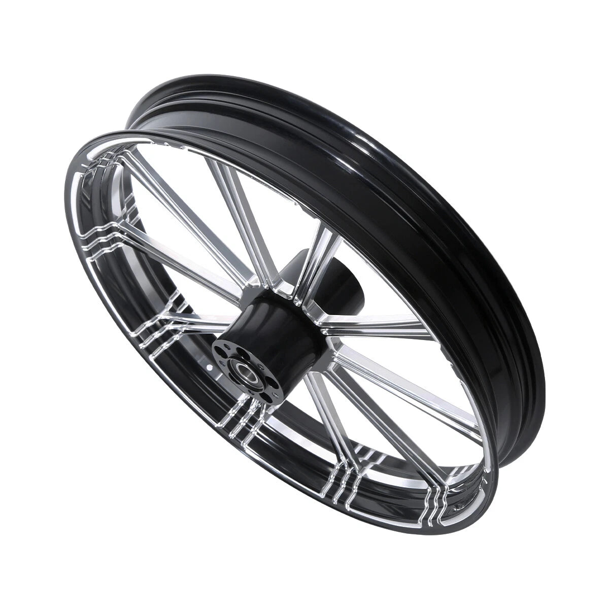 32x3.5'' Front Wheel Rim Hub & Dual Disc for Harley Touring (1997–2021)