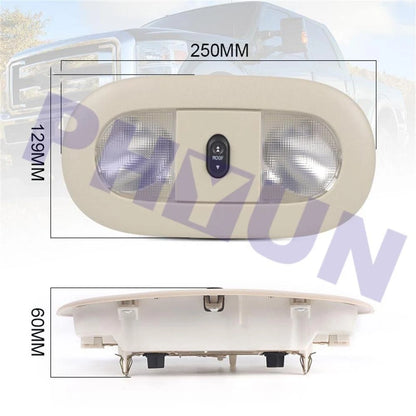 Front Overhead Console with Dome Light & Sunroof Switch for Ford Super Duty