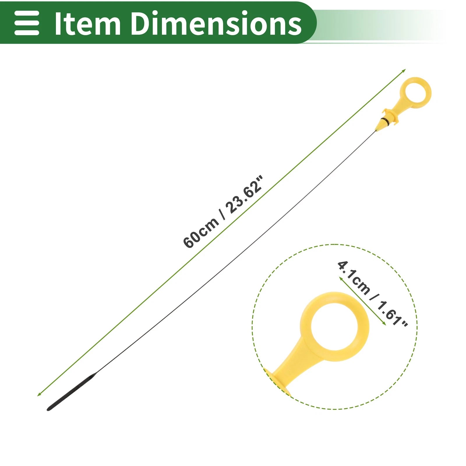 Engine Oil Dipstick Replacement for Volkswagen Beetle 2.0L L4 (2012–2013)