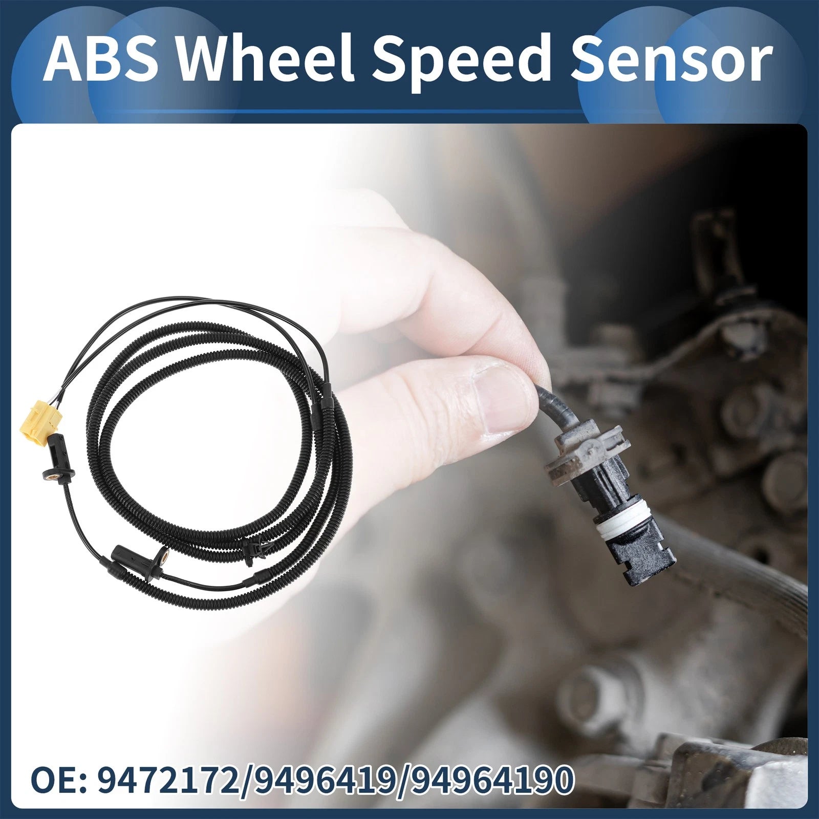 ABS Wheel Speed Sensor Replacement for Mercedes-Benz C-Class (2008–2021) Rear