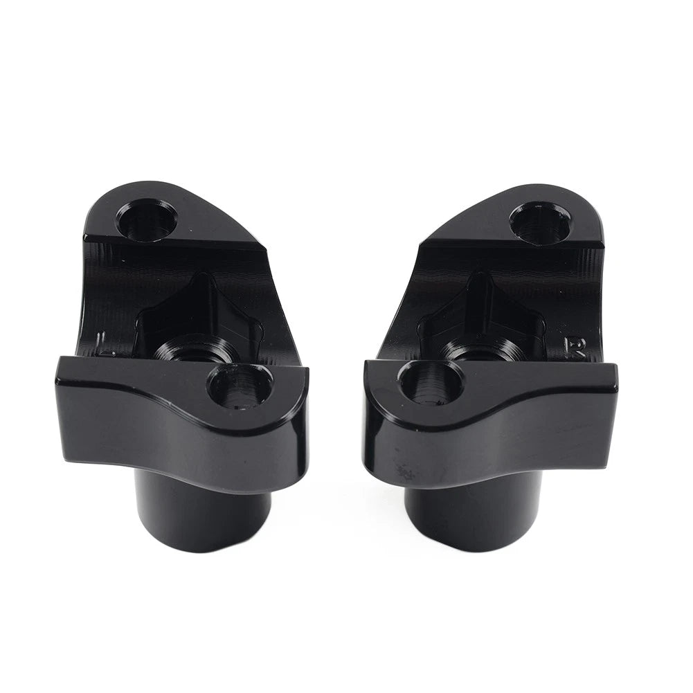 2" Straight Handlebar Risers for Harley Dyna Sportster Softail (1" Bar)