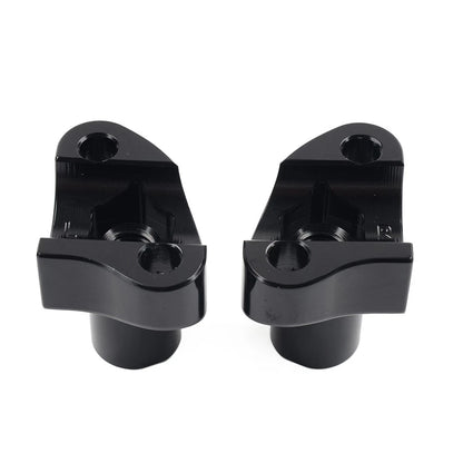 2" Straight Handlebar Risers for Harley Dyna Sportster Softail (1" Bar)