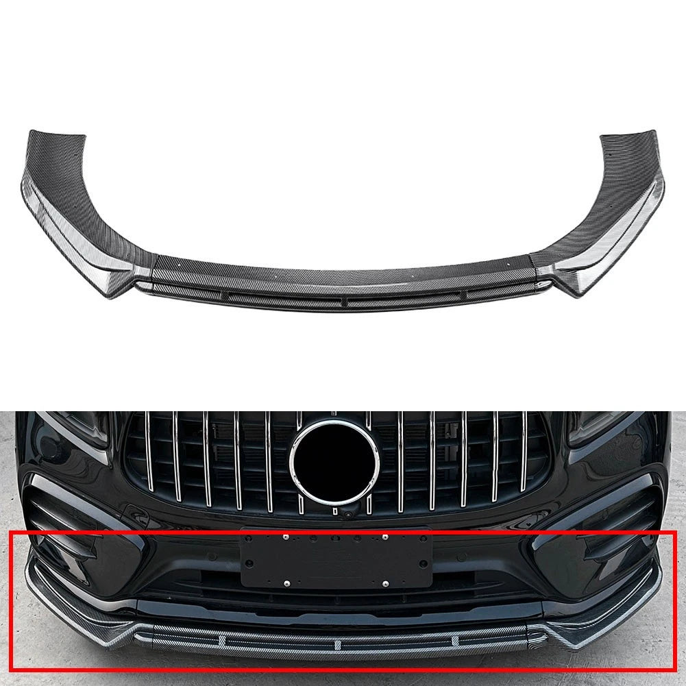 Front Bumper Splitter Lip Set for Mercedes-Benz GLB-Class X247 (2024–Onwards)