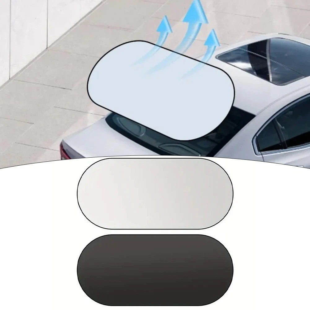 Rear Window Visor for Car (UV Protection, Foldable, Suction Cups)