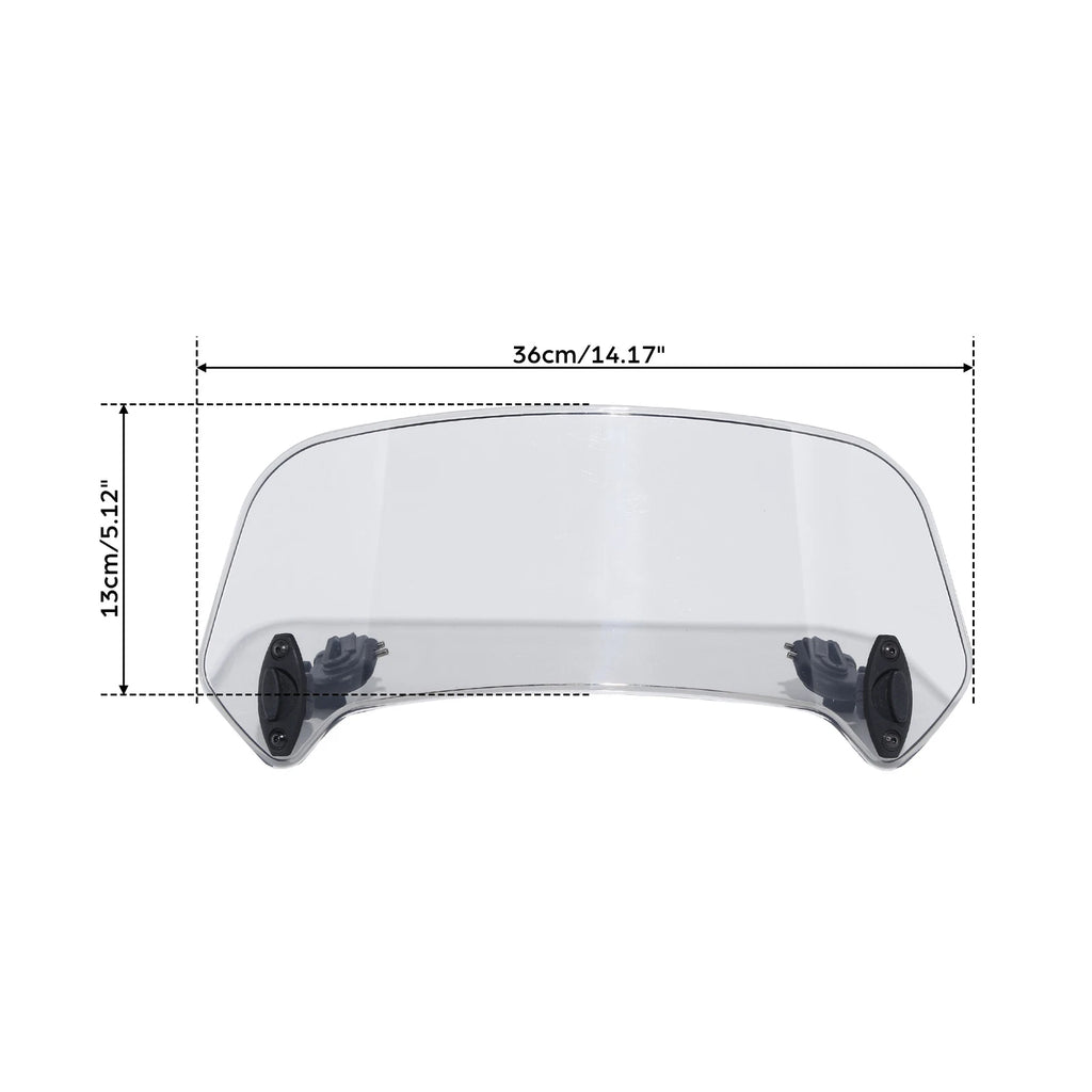 Windshield Spoiler Deflector for Universal Motorcycle (2010–2023)