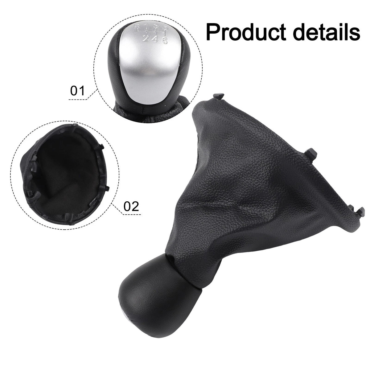 Shift Knob Protector for Car Interior Enhancement