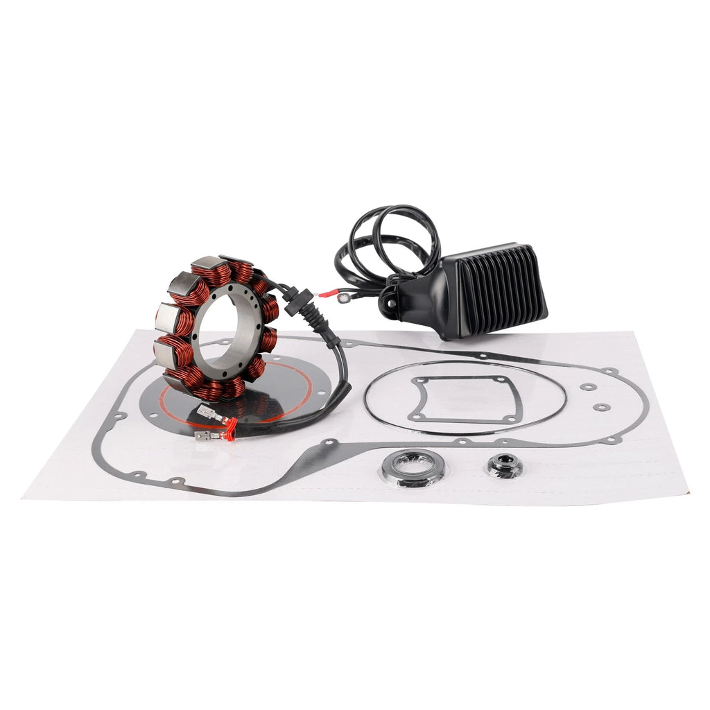 Stator Regulator Rectifier & Gasket Kit for Road King Electra Glide (2002–2003)