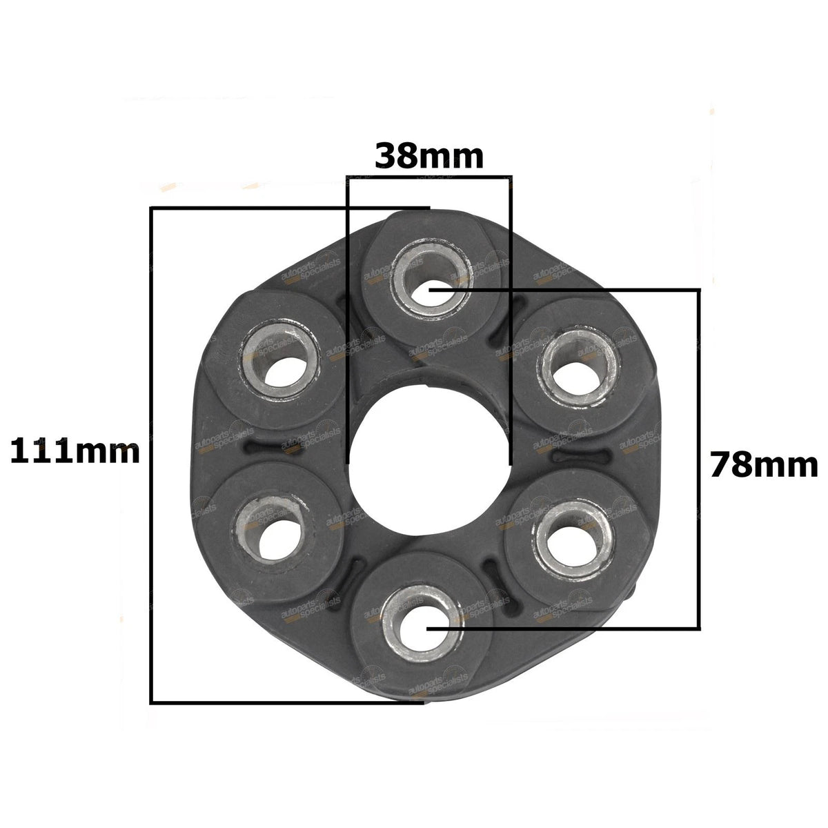 Drive Shaft Tailshaft Coupling for Hyundai Santa Fe CM (2006–2009) 4X4
