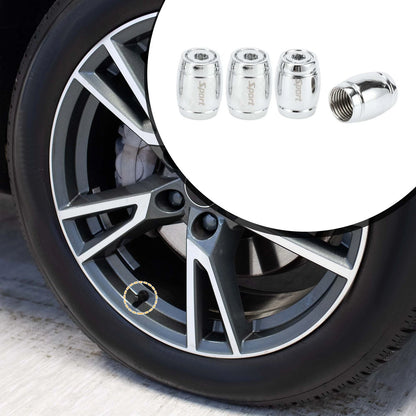 Tire Valve Stem Caps Wheel Valve Cap for Car SUV Bike RV (1 Set)