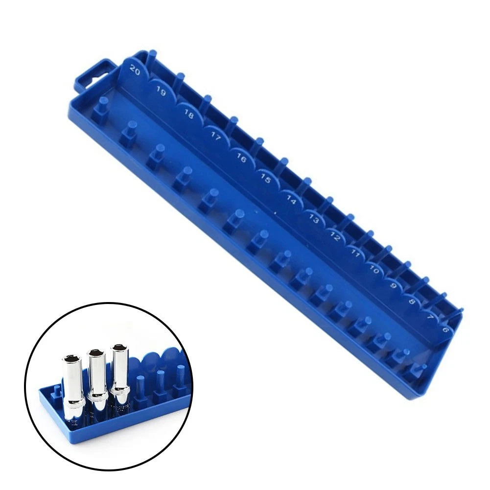 Socket Storage Organizer for Garage Workshop (Metric)