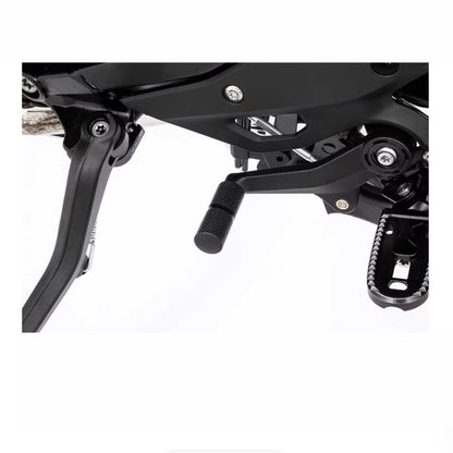 Adjustable Front Foot Pegs for BMW R1200GS LC Adv (2013–2021) - Black