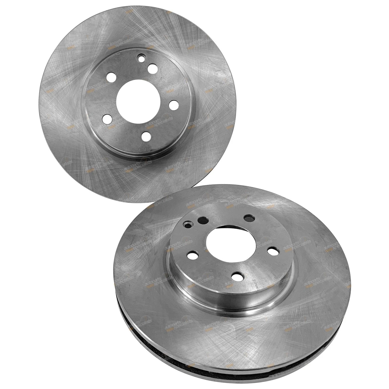 2x Front Disc Brake Rotors for Mercedes-Benz E350 (2009–2010)
