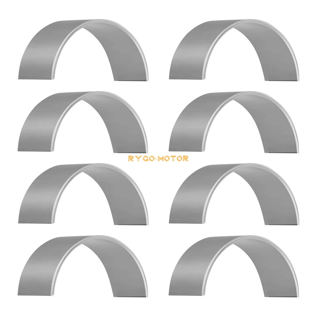 8PCS Crankshaft Connecting Rod Plane Bearing for Yamaha 1800 (6S5-11656-40-00)