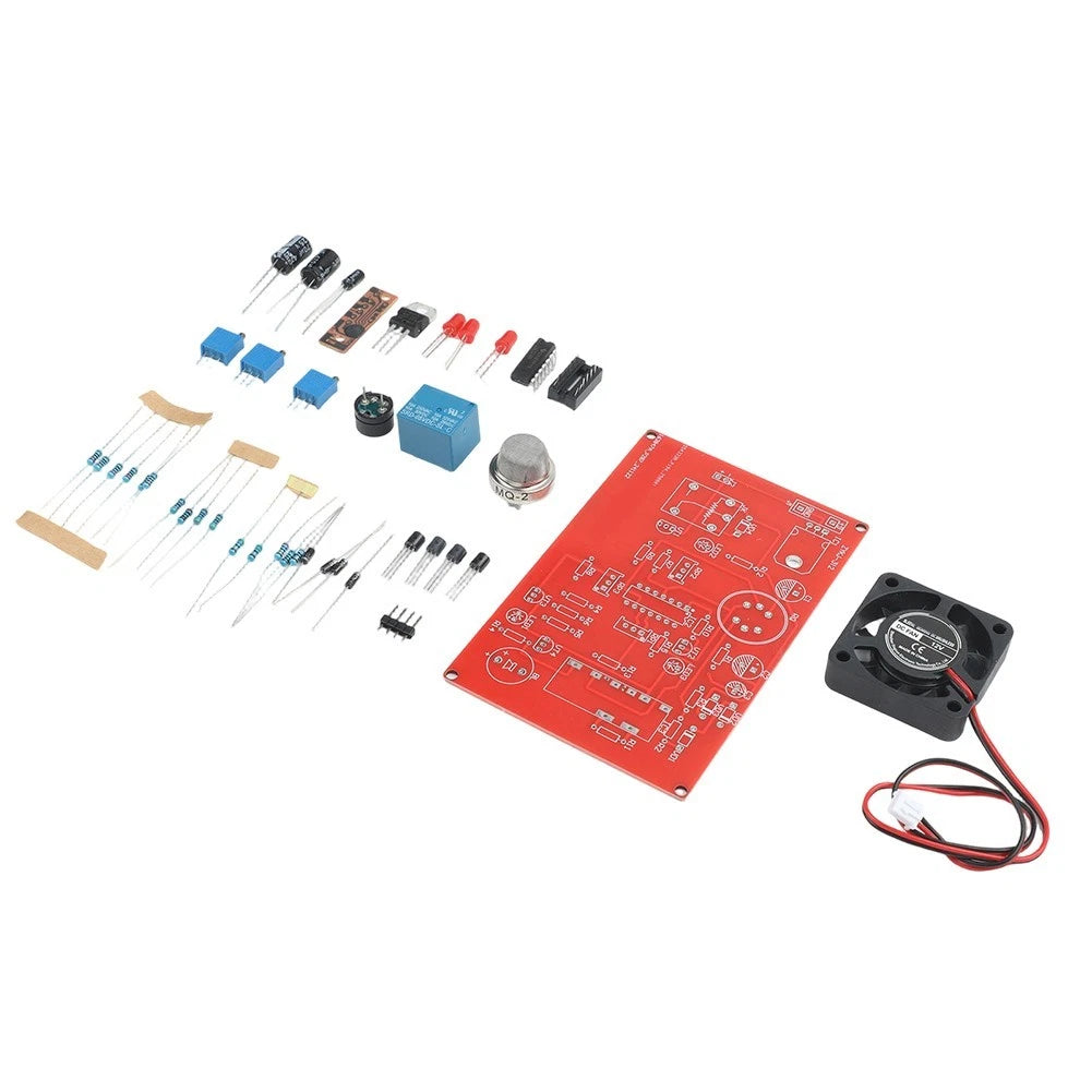 Exhaust Fan Control Circuit Kit with Gas Alarm Sensor for DIY Projects