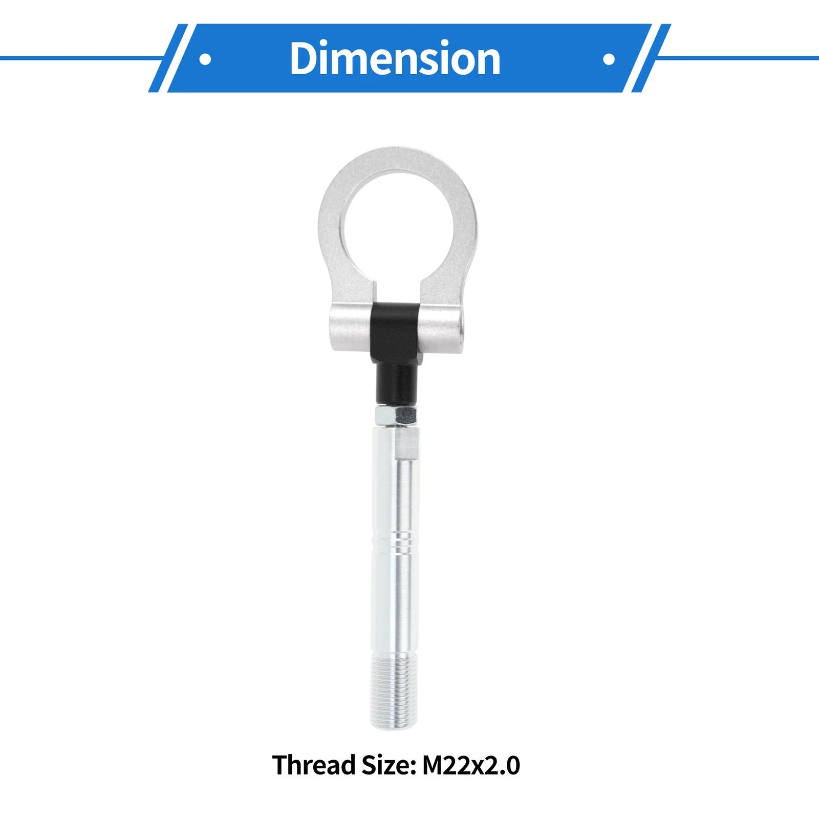Trailer Ring Eye Towing Hook Replacement for Universal (2000–2025)