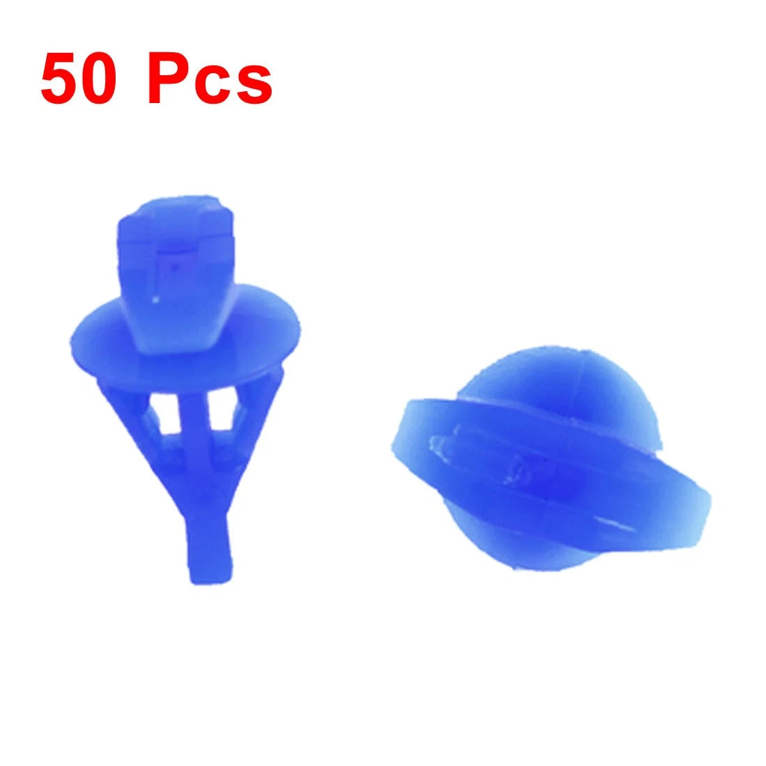 Bumper Trim Clips Plastic Rivet Replacement Set for Toyota Hyundai (50Pcs)