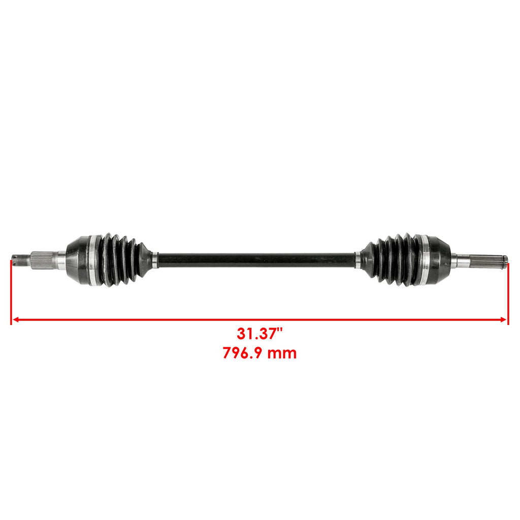 Caltric Front Left CV Axle Replacement for Can-Am Maverick X3 4x4 (2017–2020)