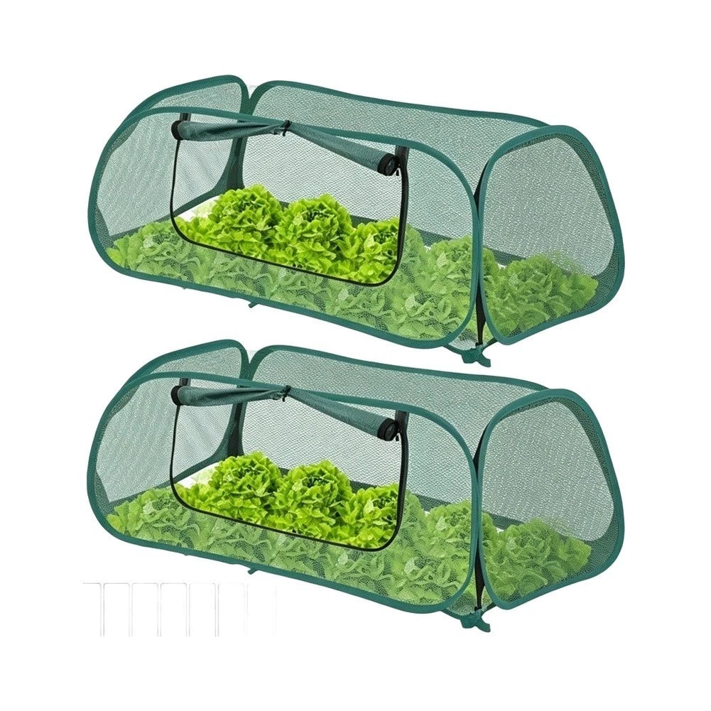 Breathable Mesh Tent Cover for Raised Bed Gardening