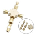 Oil Pressure and Temperature Sensor Adapter for Engine