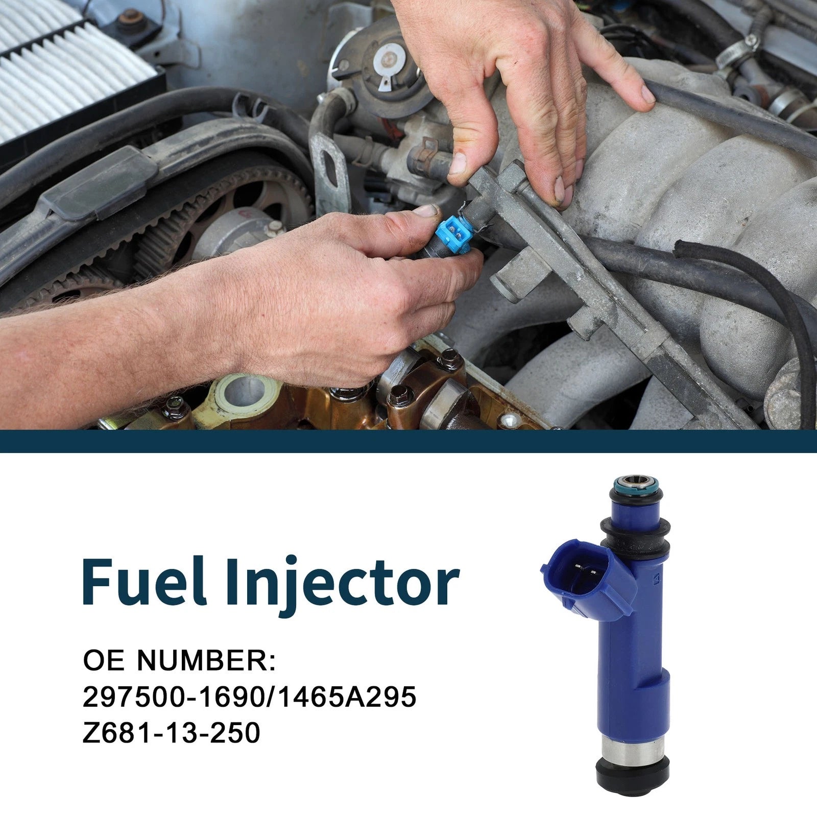 Fuel Injector OEM Replacement for Mitsubishi Mazda (2000–2008)