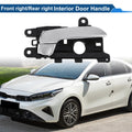 Front Driver Side Interior Door Handle for Kia K3 (2014–2017) Black Chrome