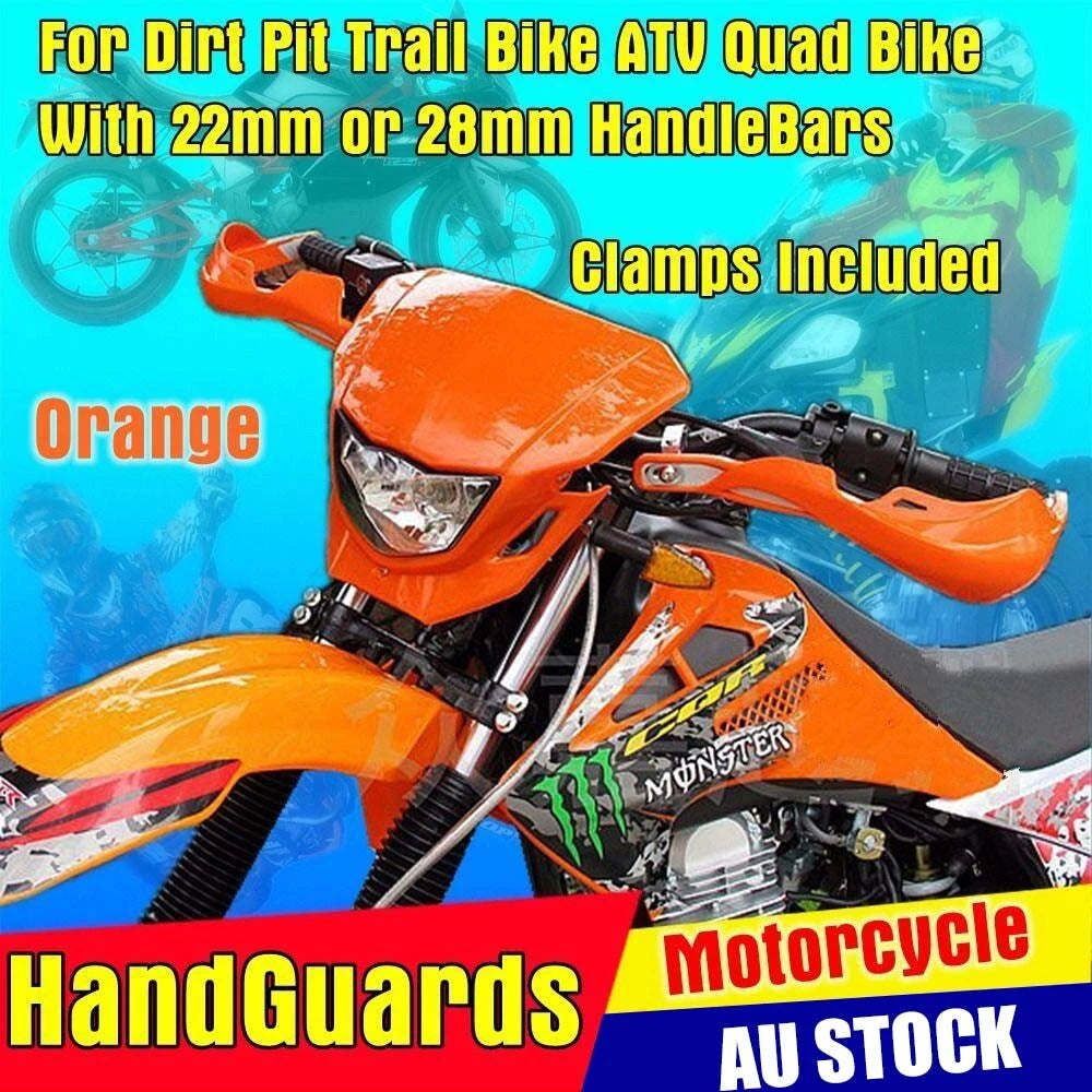 Hand Guards for KTM Freeride 250 R 350 E-XC E-SX E-SM (2012–2023) - Orange