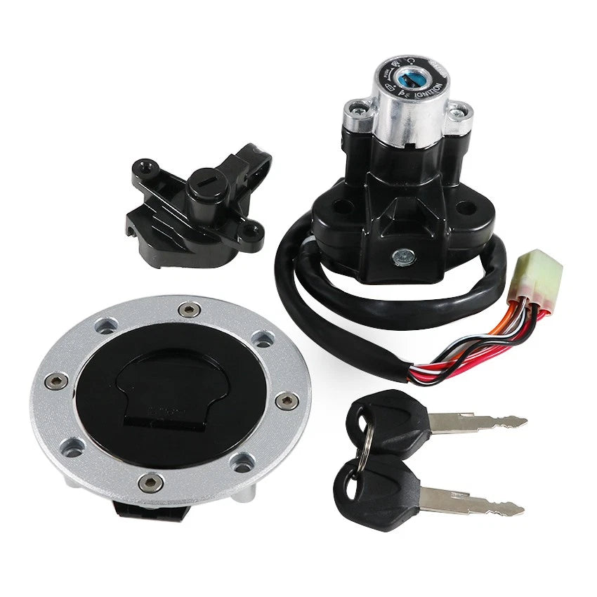 Fuel Gas Cap Ignition Key Switch Seat Lock for Suzuki GSF600 Bandit (1995–2004)