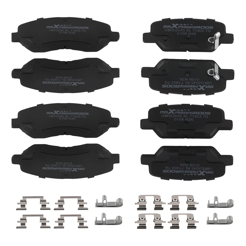 Ceramic Brake Pads Kit for Mitsubishi Outlander/RVR (2013–2019)
