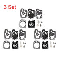 3X Carburetor Repair Kit K10-WYC for Walbro WYC (Homelite Trimmer Chainsaw)