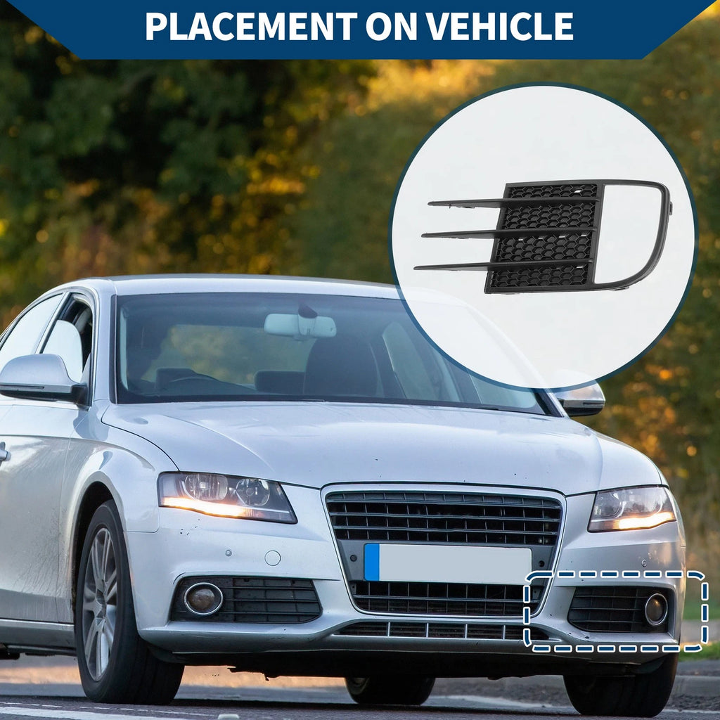 Front Left Fog Light Grill Replacement for Volkswagen GTI (2010–2014)
