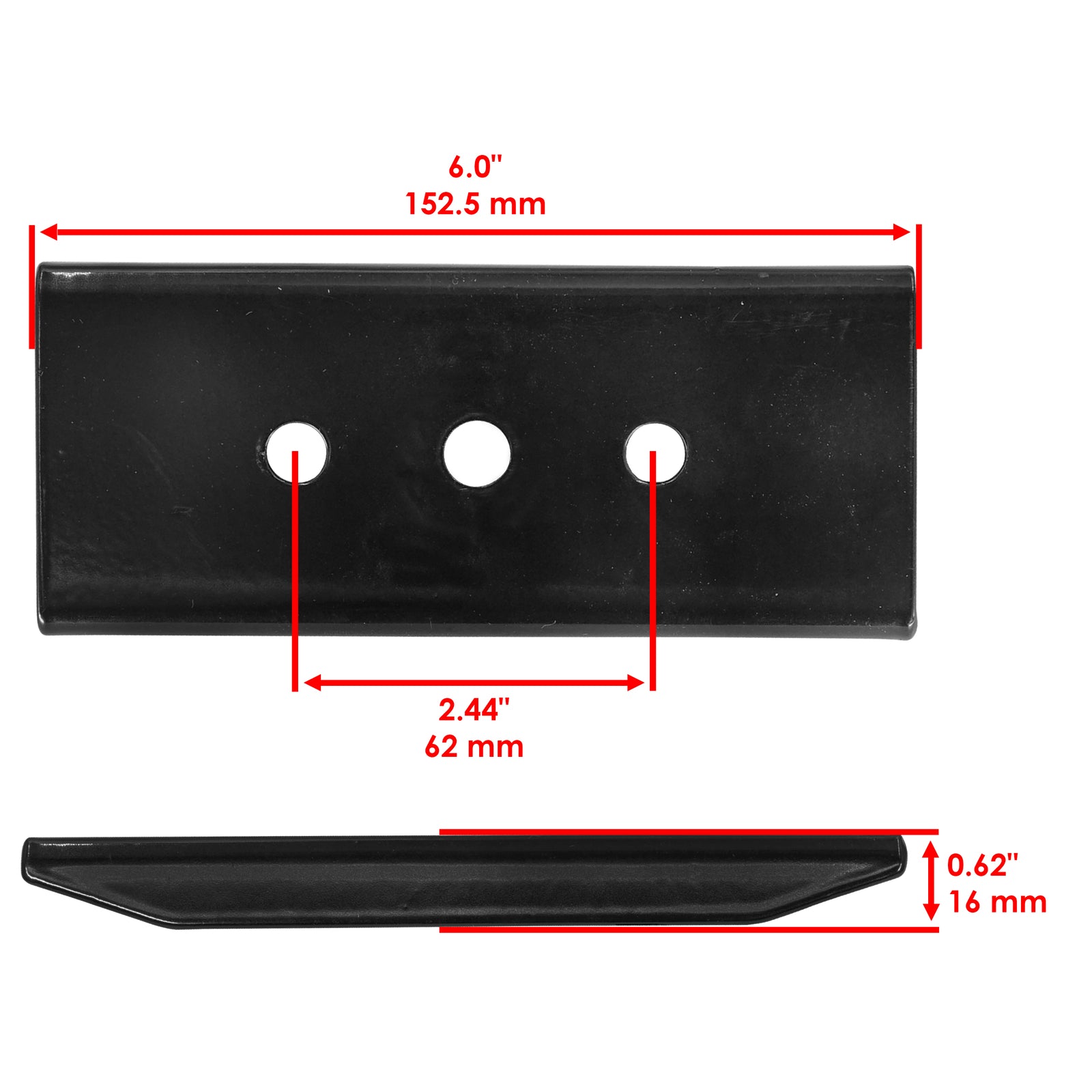 42 Inch Deck Blade and Stiffener Replacement for Exmark Quest E Series (2005–2018)