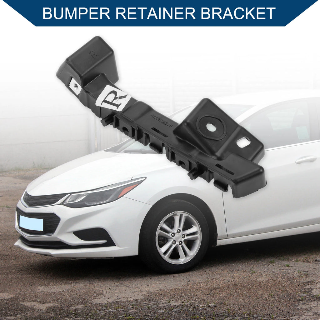 Right Front Bumper Support Bracket for Chevy Malibu (2016–2022) ABS Black