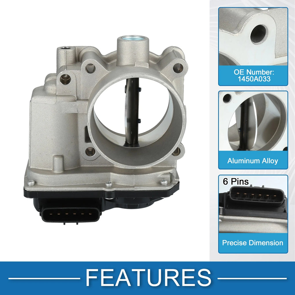 Throttle Body Actuator Replacement for Mitsubishi L200 2.4L (2008–2020)