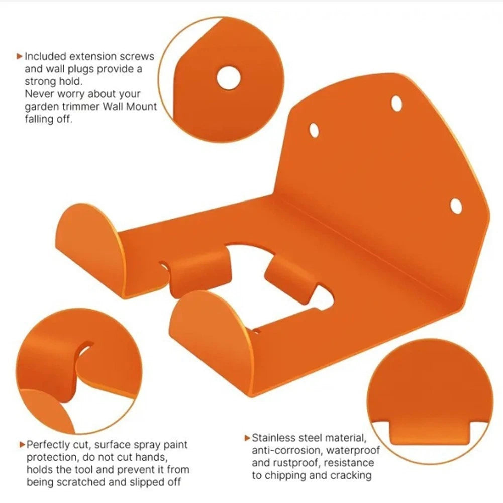 Trimmer Rack for Garden Power Tools (Storage Holder)