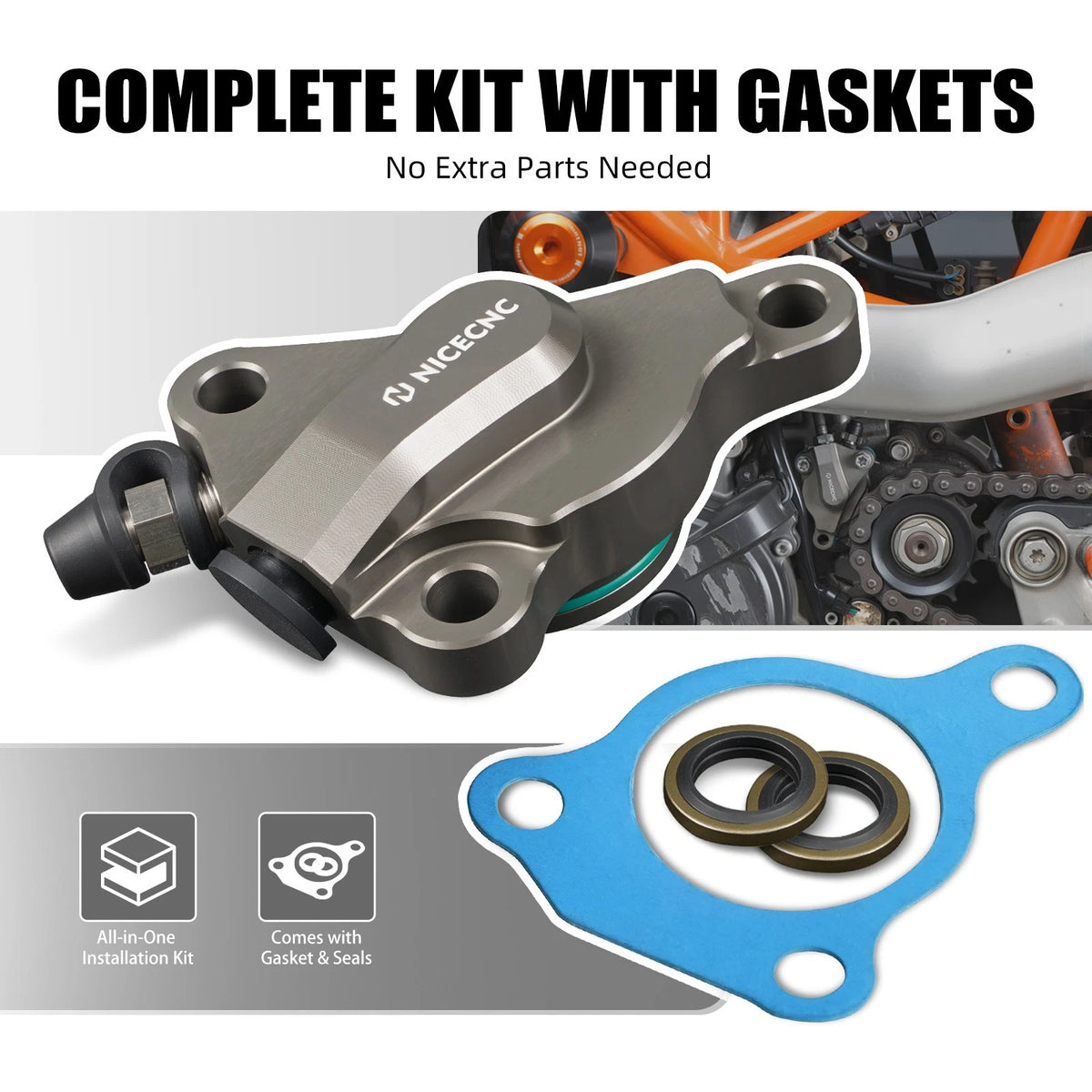 Clutch Slave Cylinder Kit for KTM EXC 250 (1998–2005), ENDURO 690 (2008–2010)