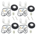Set of 4 Carburetor Rebuild Kits for TDM850 (1991–1993), FZR1000 (1989–1995), XTZ750 (1989–1993)