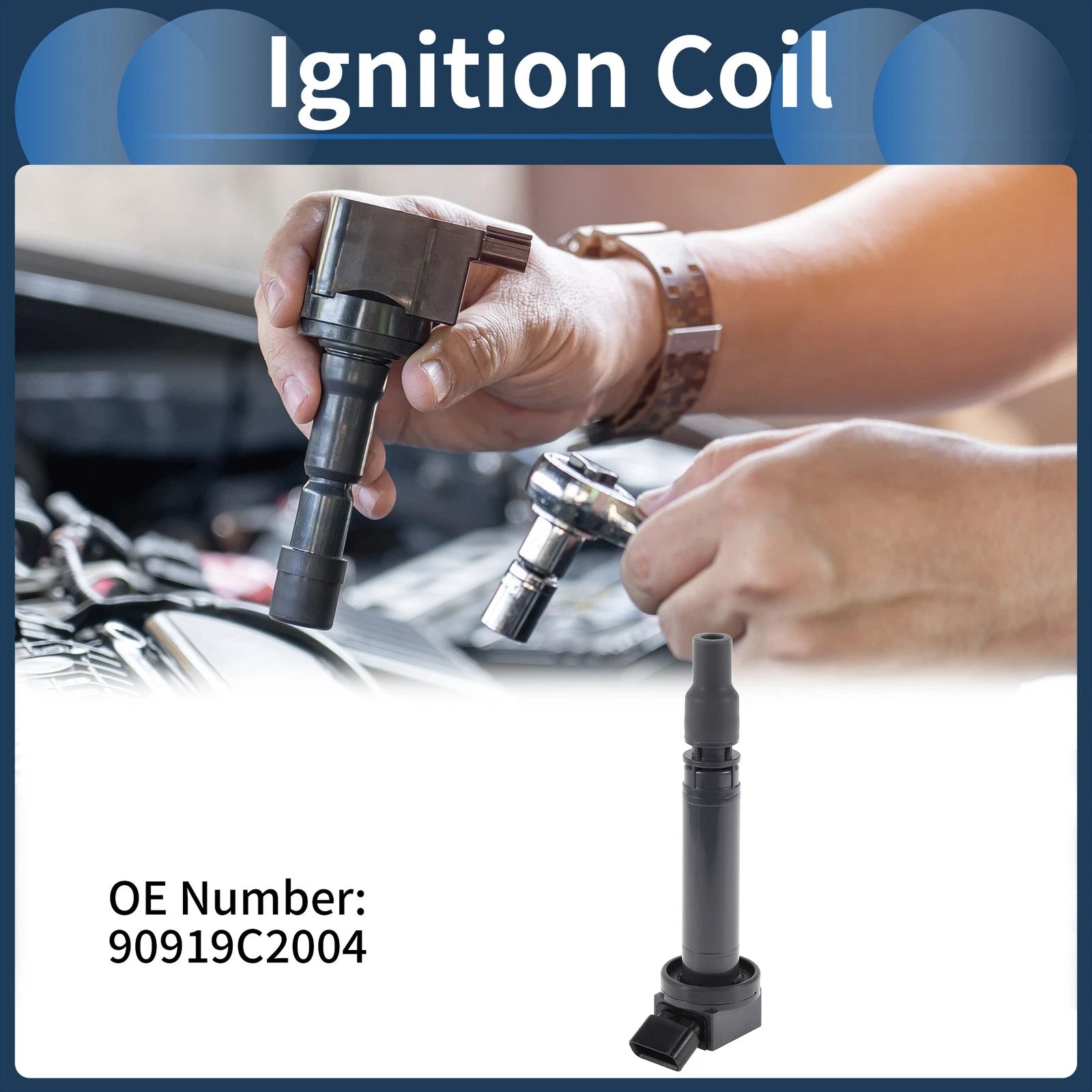 Ignition Coil Pack No. 90919C2004 for Lexus ES350 (2007–2011)