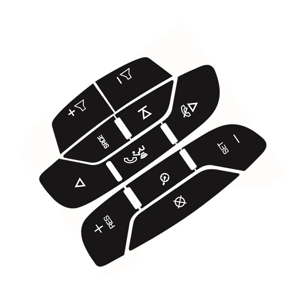 Steering Wheel Navigation Radio Button Stickers for Chevrolet Escalade (2002–2023)