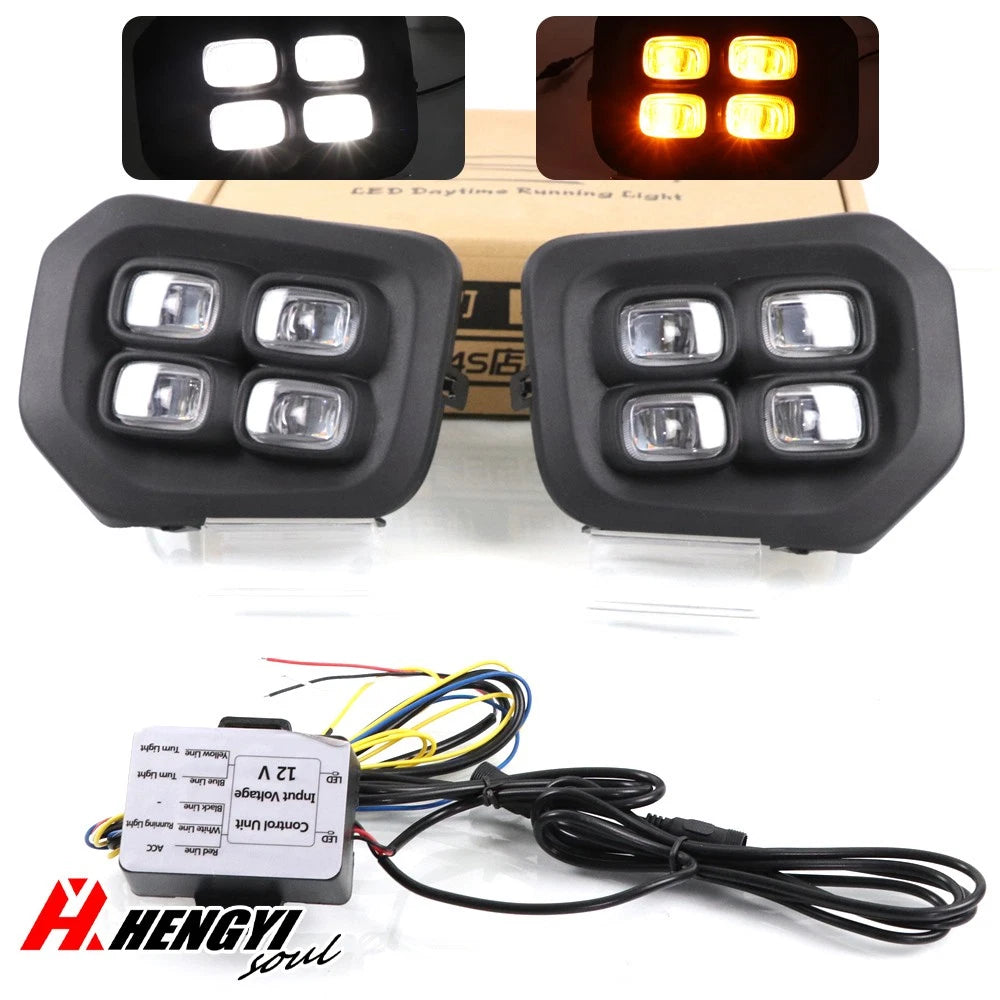 LED Fog Light Daytime Running Light Turn Signal for Toyota Tacoma (2016–2022)