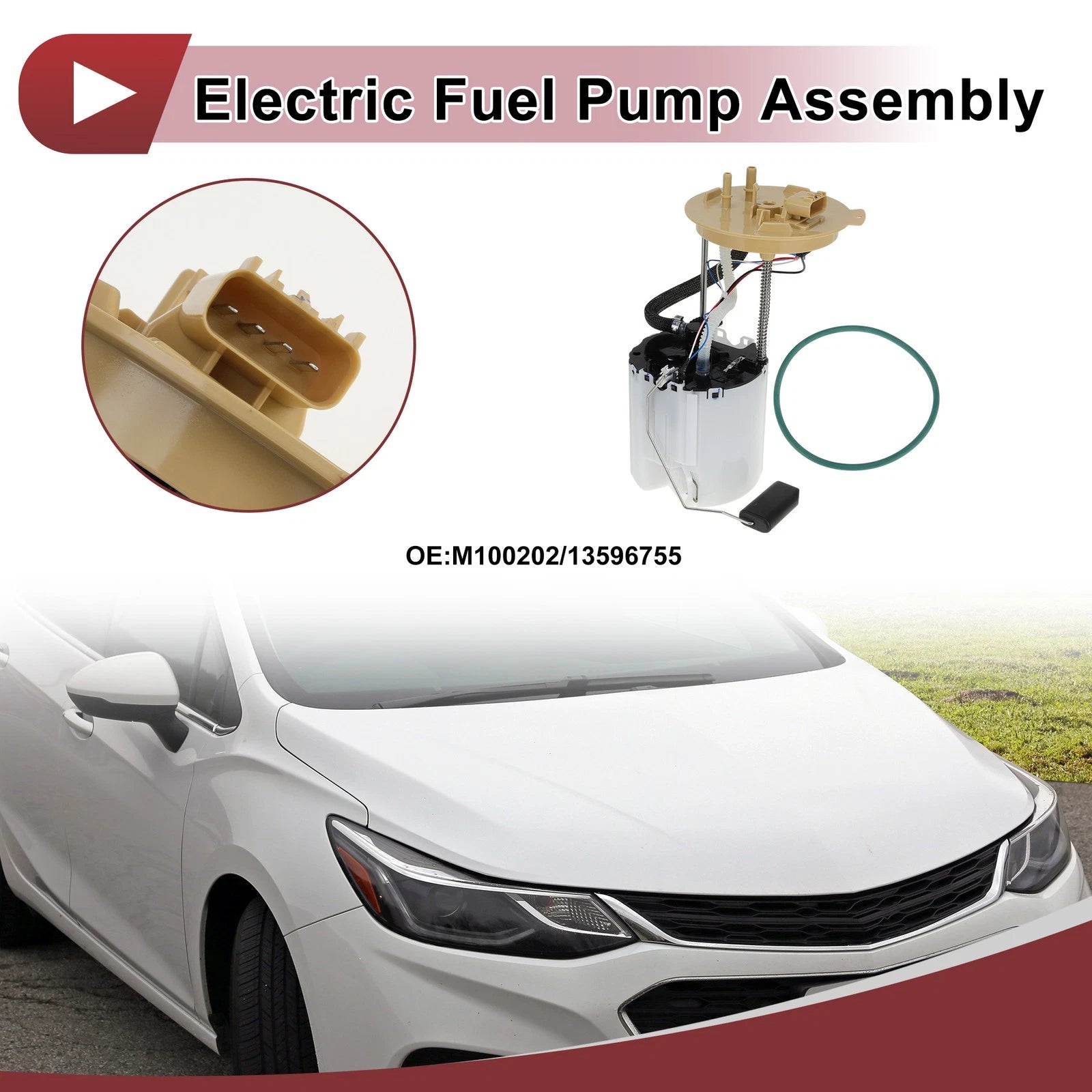 Electric Fuel Pump Assembly Replacement for Chevrolet Cruze (2017–2019) Diesel