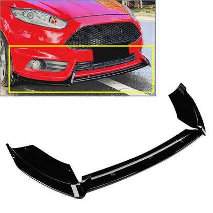 Front Bumper Spoiler Splitter for Ford Fiesta ST MK6 B-Max (2012–2017)