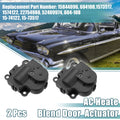 2pc Heater Blend Door Actuator Replacement for Chevy Impala (2004–2014)
