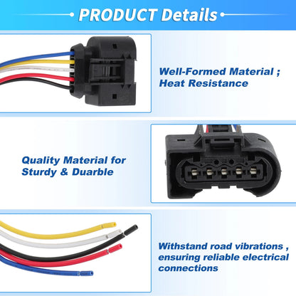5 Wire Fuel Injector Wiring Harness for Dodge Challenger (2008–2023) Replace 72182609365