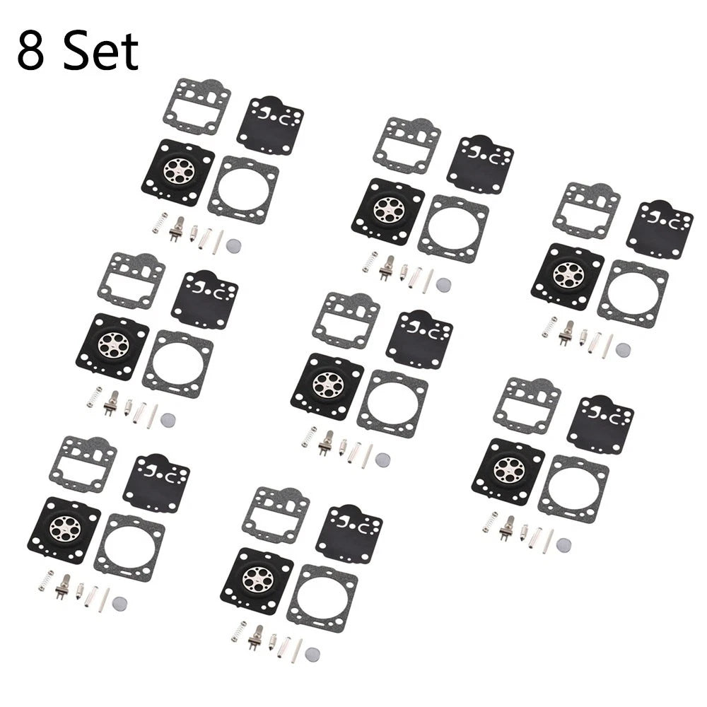 Set of 8 Carburetor Gasket Kit for Husqvarna 235 236 240 435 (2010–2020)