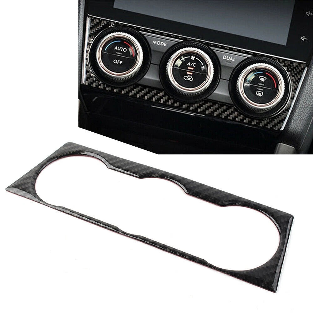 Carbon Fiber AC Switch Panel Trim for Subaru Forester (2013–2018)