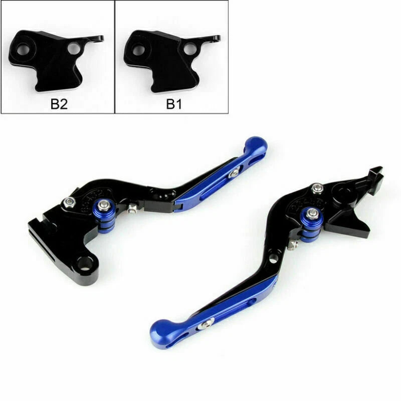 Adjustable Brake Clutch Levers for BMW K1200 R1200 (2003–2016) Blue T9