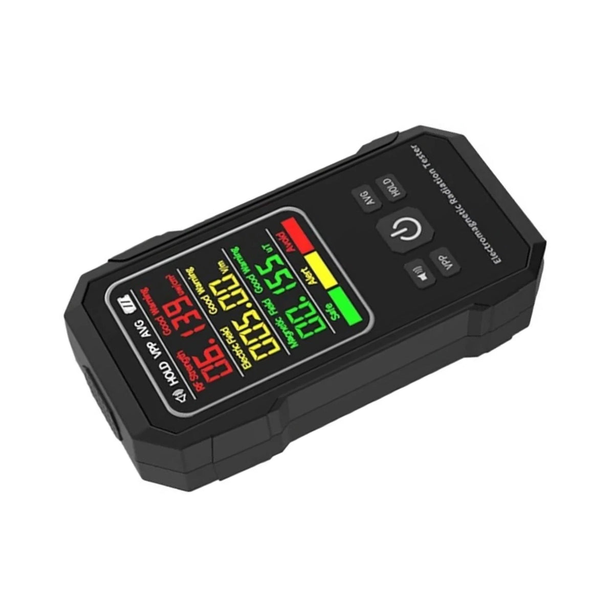 Digital EMF Meter Radiation Detector with LCD Display and Sound Alarm