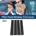 4 Pcs Car Pillar Window Trim Replacement for Chevrolet Silverado (2014–2018)