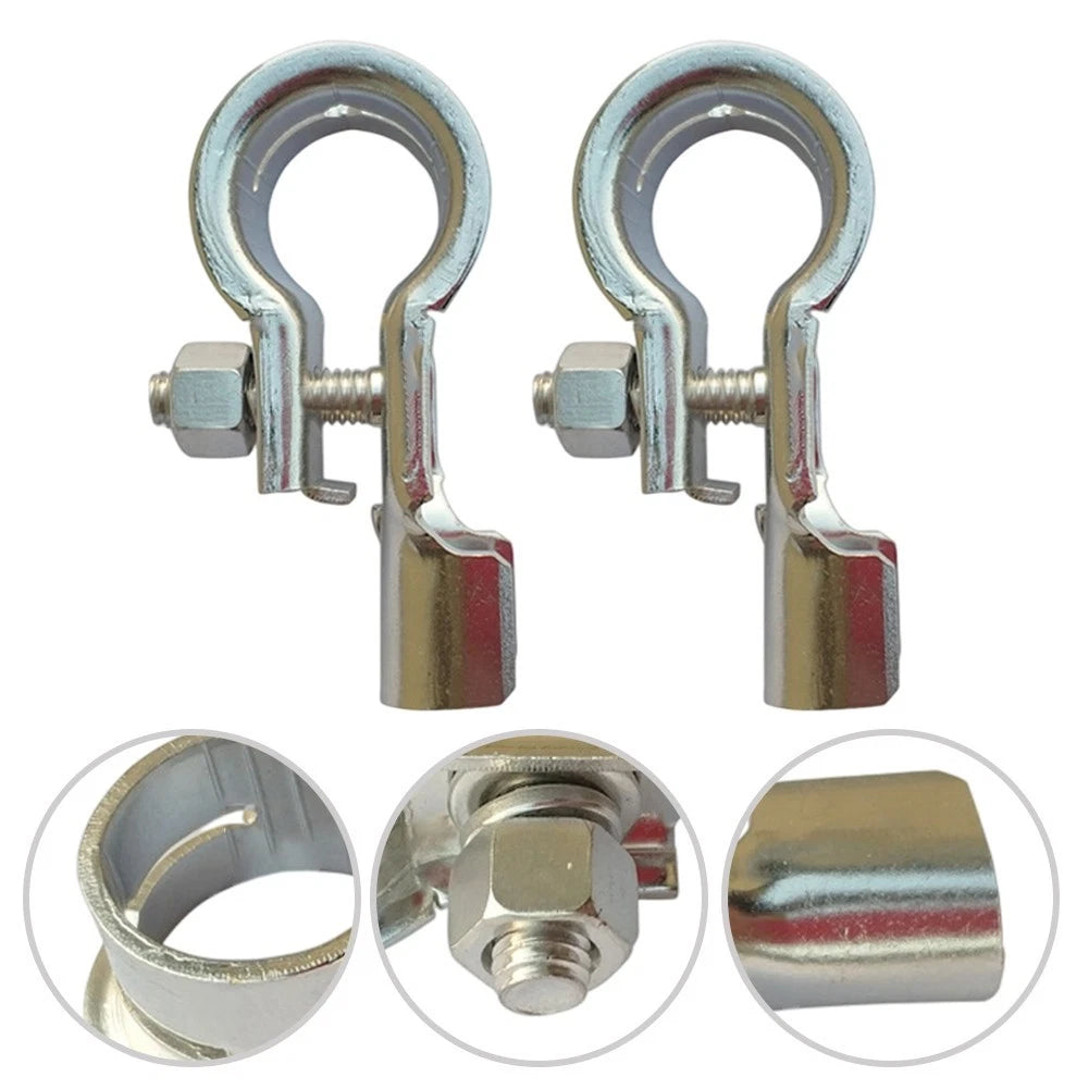 1 Pair Brass Battery Terminals Connectors for Standard Car and Marine Use
