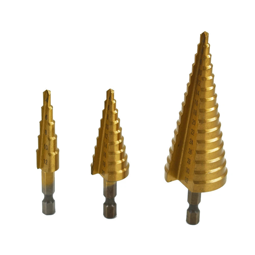 3pcs Hole Cutter Set for (4-20mm/4-12mm/4-32mm)